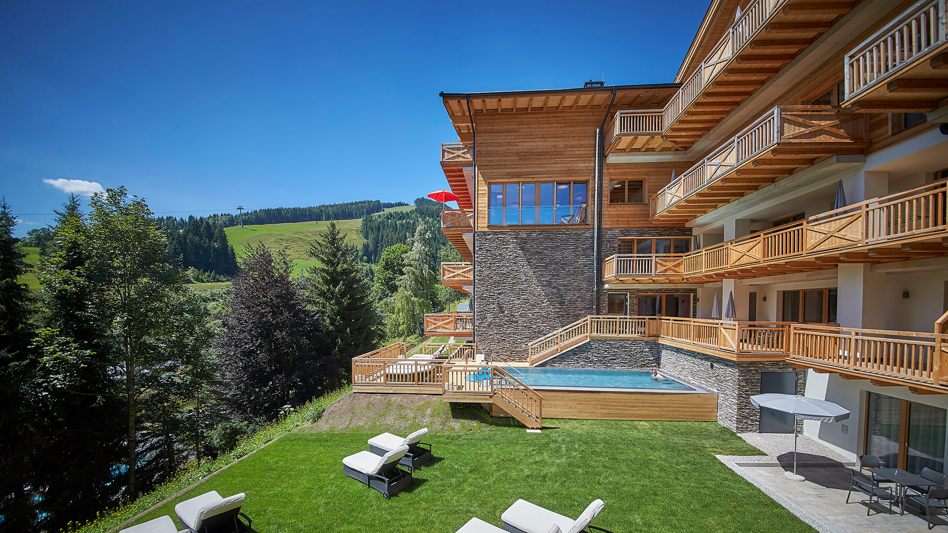 Mountainbike Urlaub in Saalbach Hinterglemm - AlpenParks Sonnleiten Bikeurlaub im Mountainbikehotel AlpenParks Sonnleiten in Saalbach